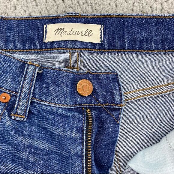 Madewell Women High Rise The Slim Boyjean: Rip and Repair Edition | Size: 24 - Picture 12 of 15